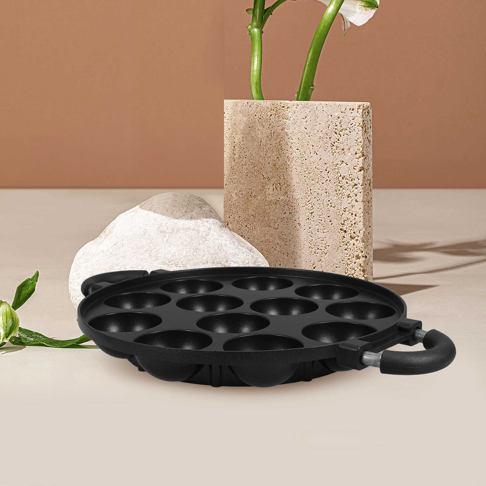 12-Hole Takoyaki Pan Nonstick  - Takoyaki Grill Plate 评论和价格