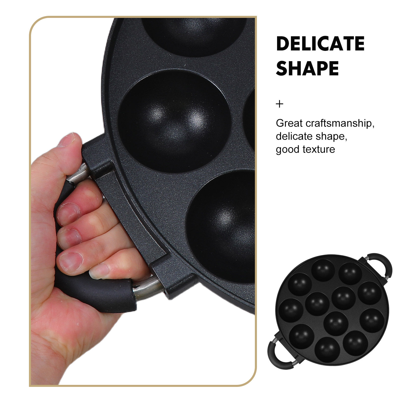 12-Hole Takoyaki Pan Nonstick  - Takoyaki Grill Plate 评论和价格